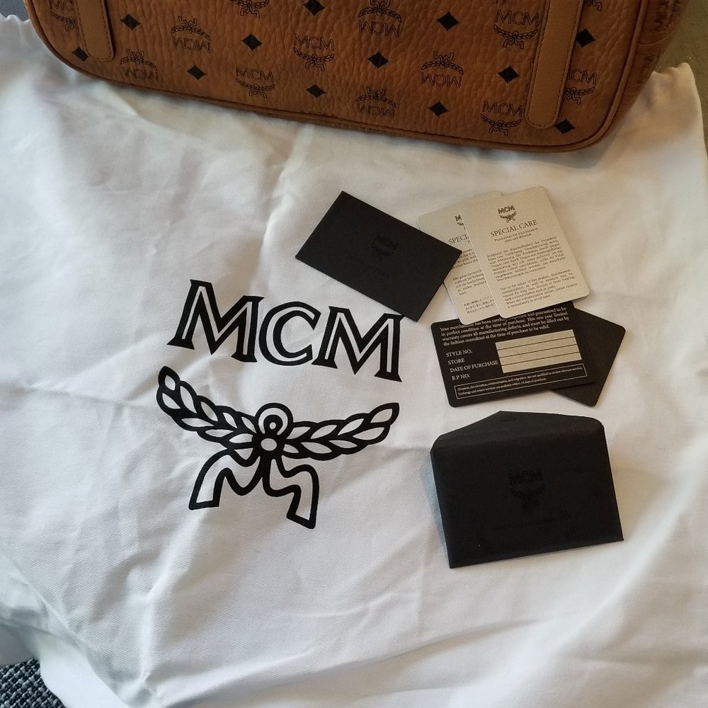 MCM Tote Bag (like New) Brown
